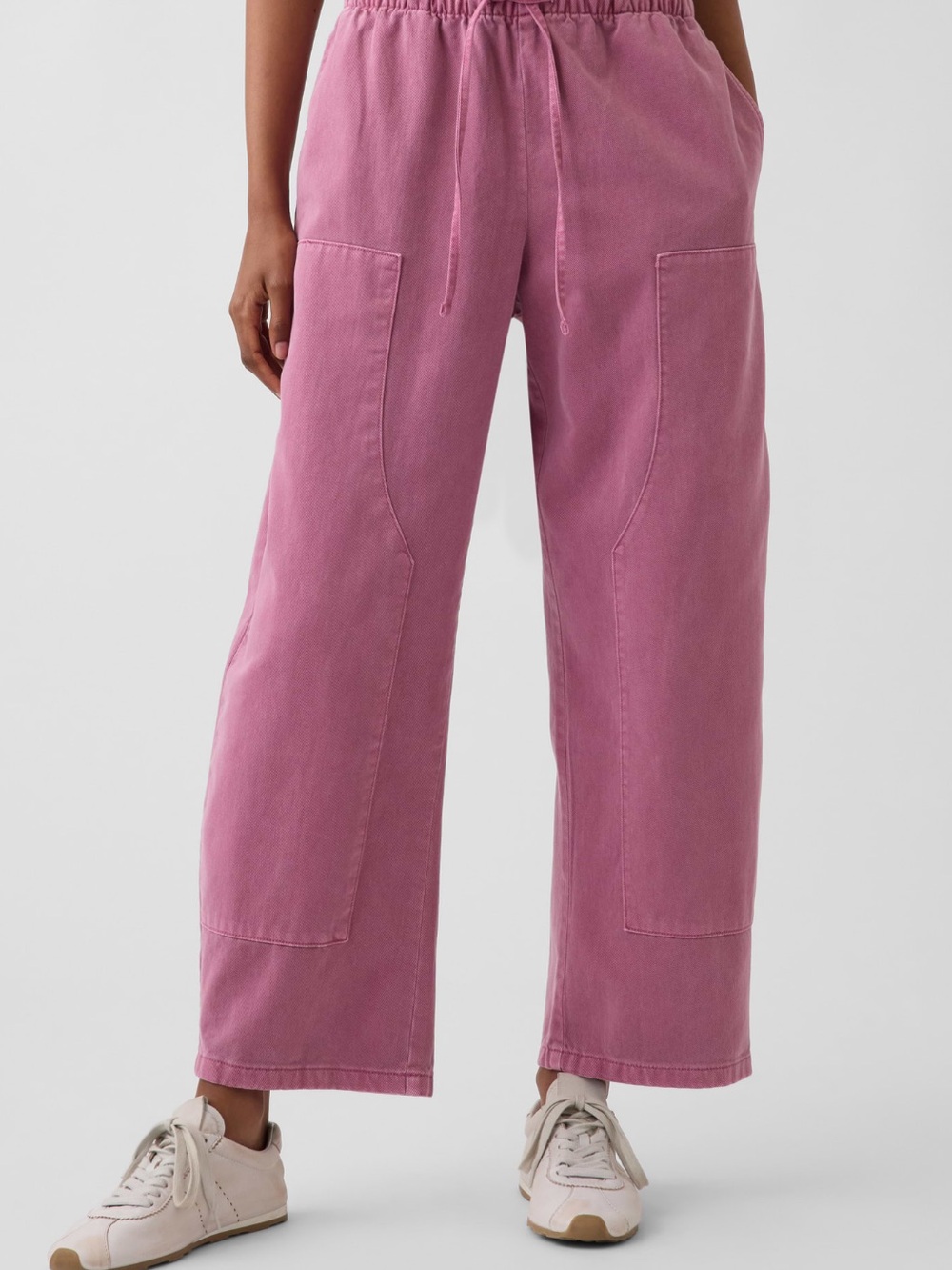 gap easy double knee barrel pants - TALL